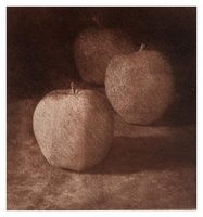 Three Apples image 8x10